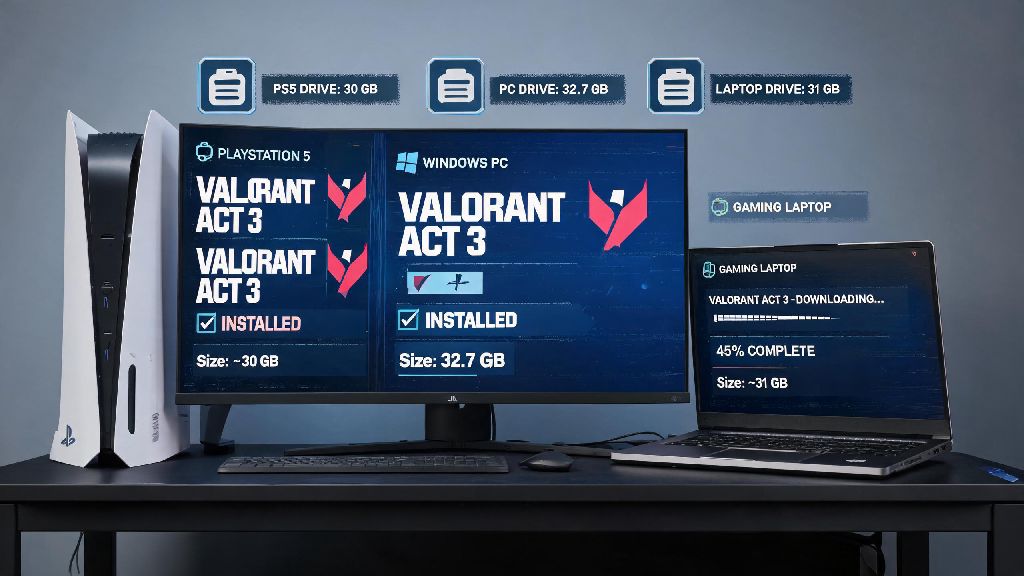 How Many GBs is Valorant (2026 Guide): Exact File Sizes for PC & Console