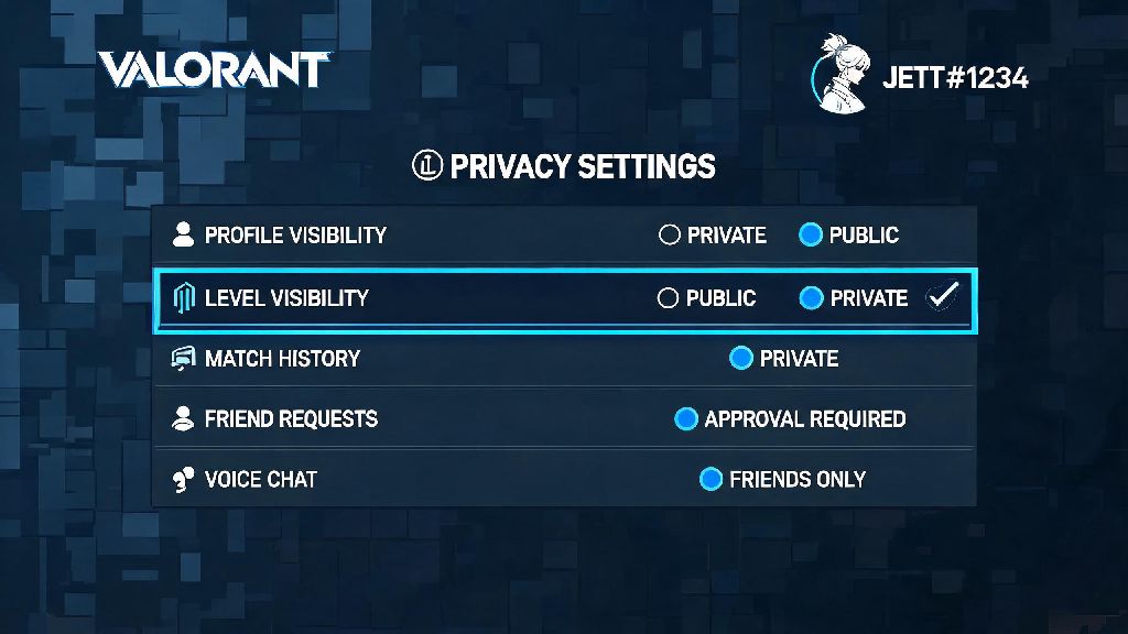 How to Hide Level in Valorant (2026 Easy Step-by-Step Guide)