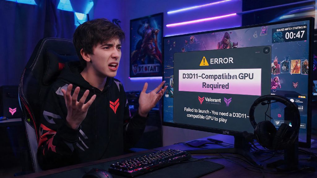 How to Fix D3D11-Compatible GPU Valorant Error: Step-by-Step Guide